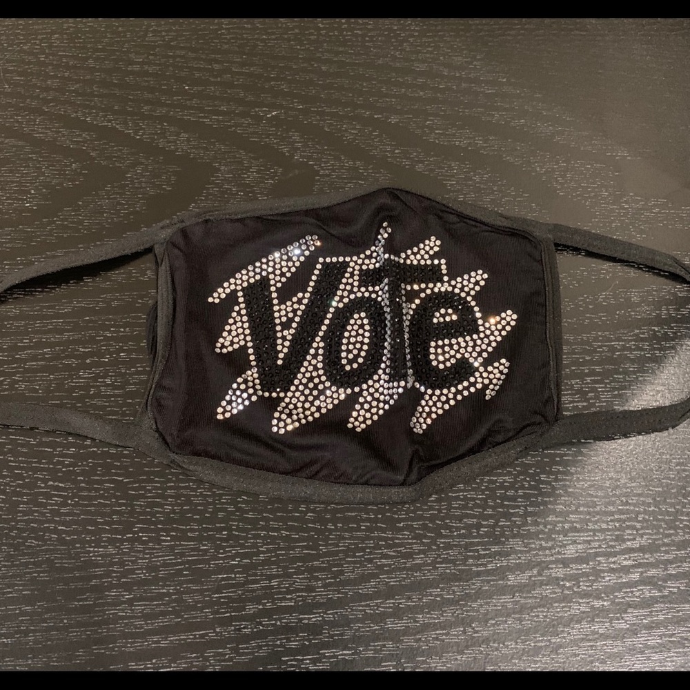 VOTE Bling Face Mask